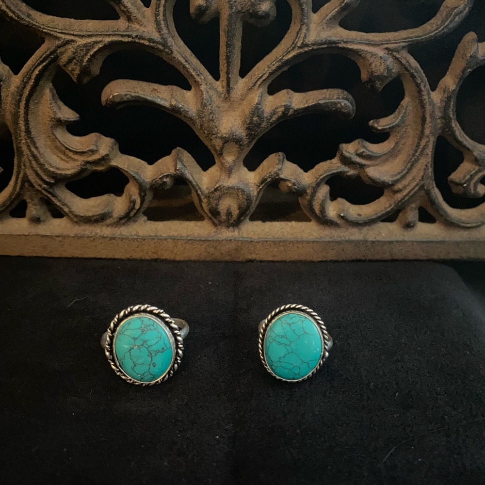 Silver Turquoise Rings